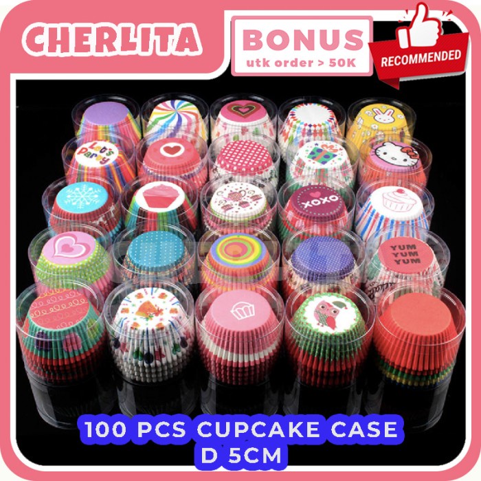 Jual Kertas Cupcake Case Pcs Lucu Cup Bolu Kukus Ultah Tatakan Kue