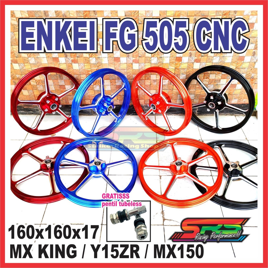 Jual VELG ENKEI FG505 CNC MX KING Y15ZR MALAYSIA Shopee Indonesia