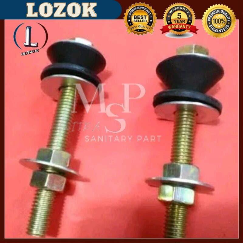 Jual LOZOK Baut Tabung Kloset Duduk Baut Tangki Closet Sekrup