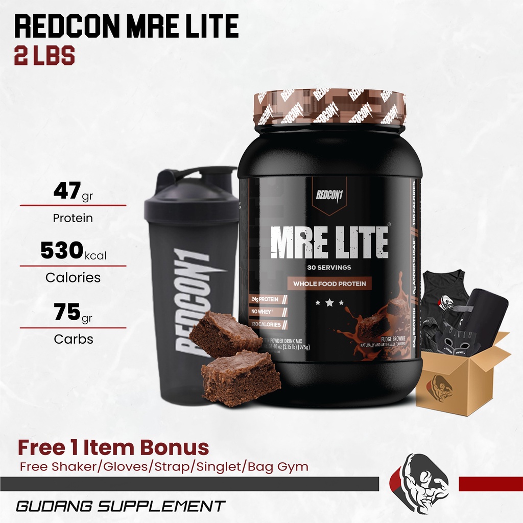 Jual Redcon Mre Lite Meal Replacement Lbs Whole Food Protein