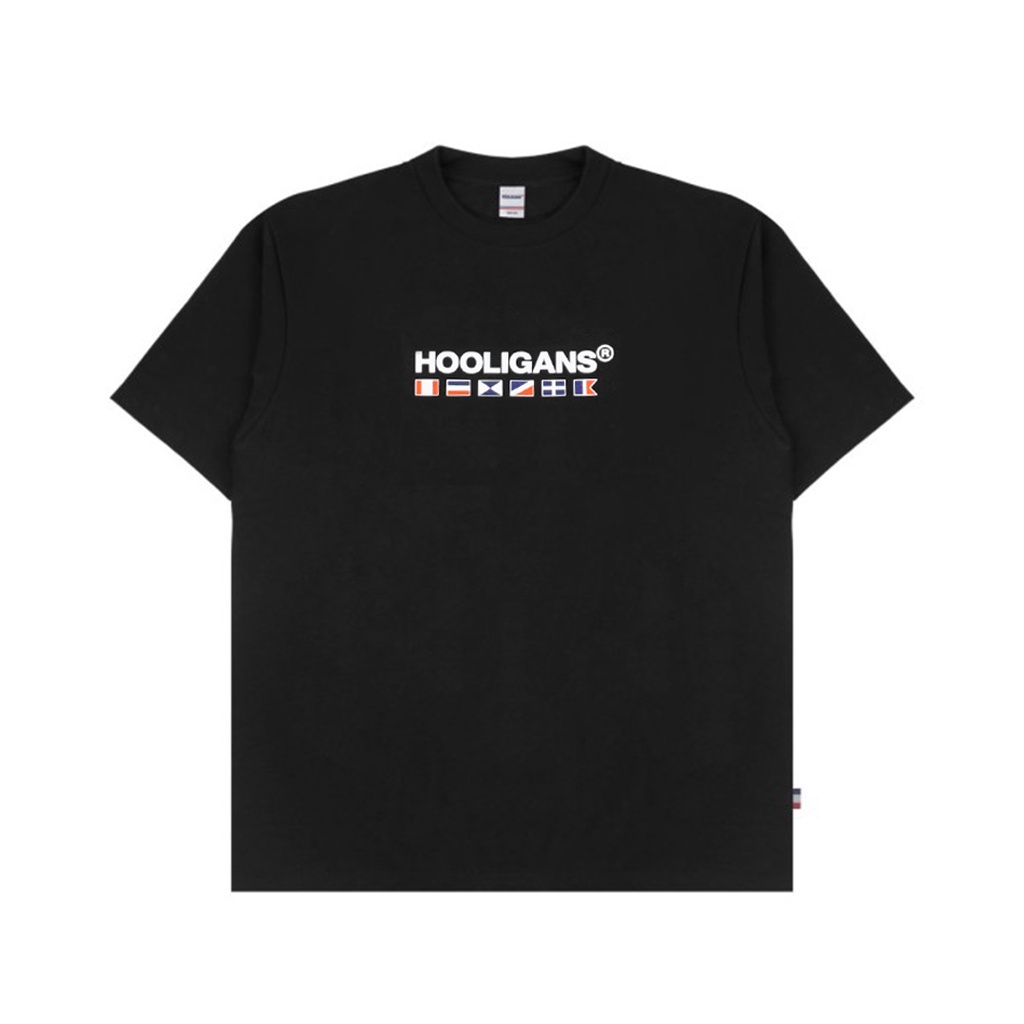 Jual HOOLIGANS T Shirt Flag Black Shopee Indonesia