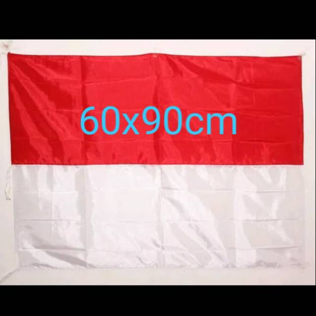 Jual Bendera Merah Putih Ukuran 60x90cm Bijian Bendera Agustusan