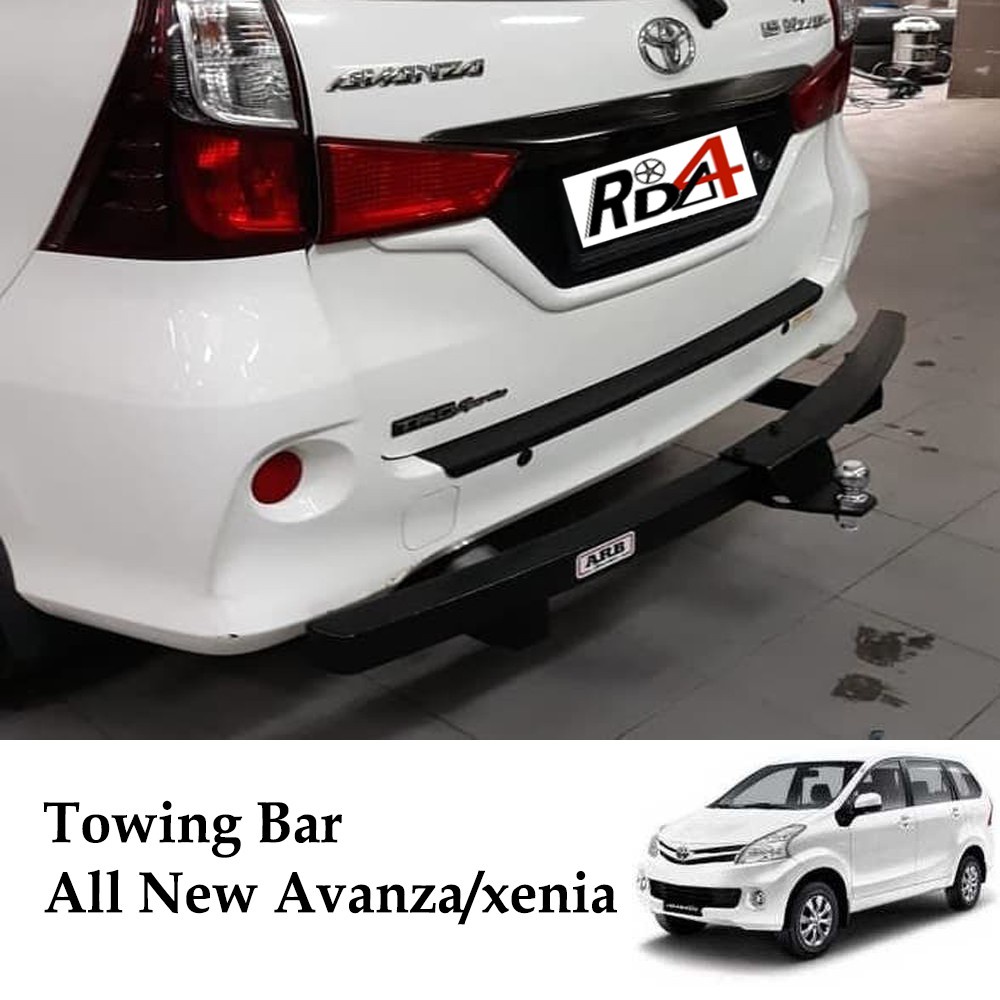 Jual Towing Bar Besi Bumper Belakang ARB All New Avanza Panjang Full