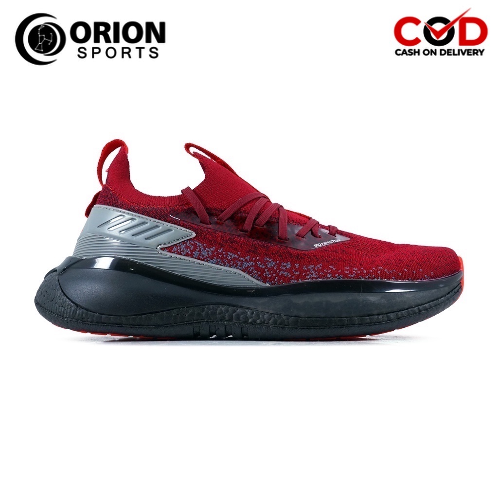 Jual SEPATU RUNNING 910 FUJIWARA REANIMATION MERAH HITAM ABU TUA