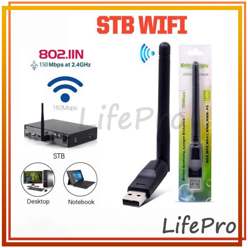 Jual Lifepro Usb Wifi Set Top Box Mt M Dongle Stb Adapter Antena