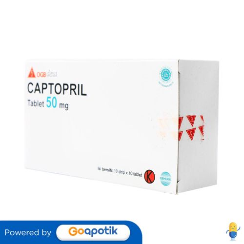 Jual Captopril Ogb Dexa Medica Mg Box Tablet Shopee Indonesia