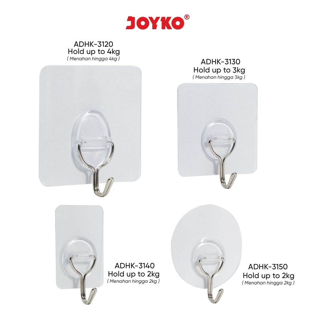 Jual Gantungan Tempel Joyko Adhesive Hook Joyko Adhk