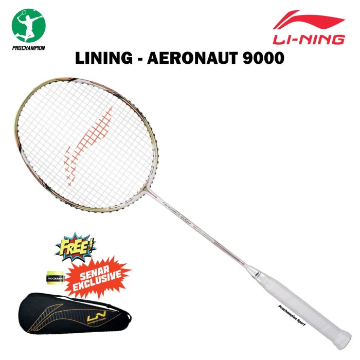 Jual Raket Badminton Original Lining Aeronaut 9000 Antony Ginting