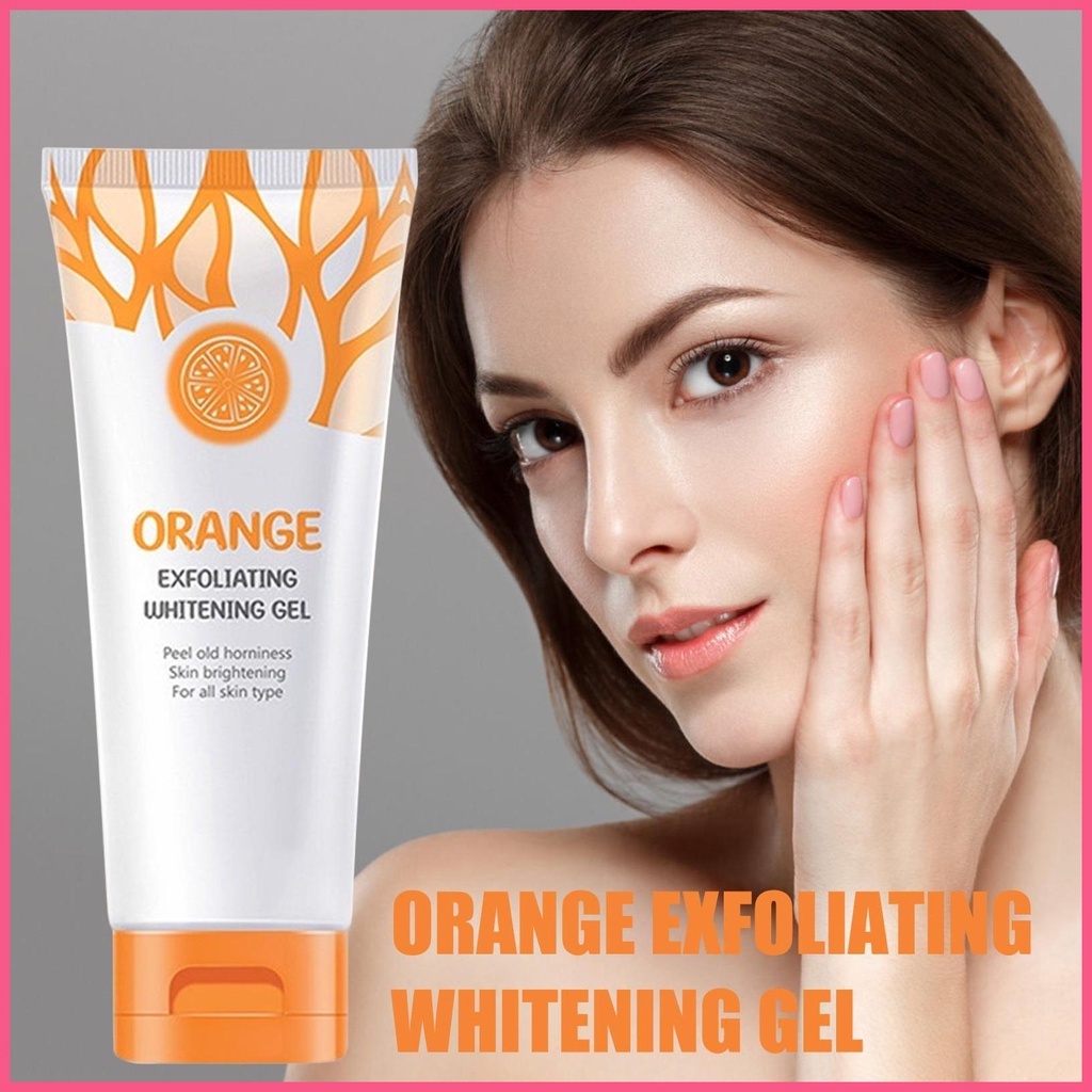 Jual Gmeelan Orange Exfoliating Whitening Gel Gr Face Eksfoliasi