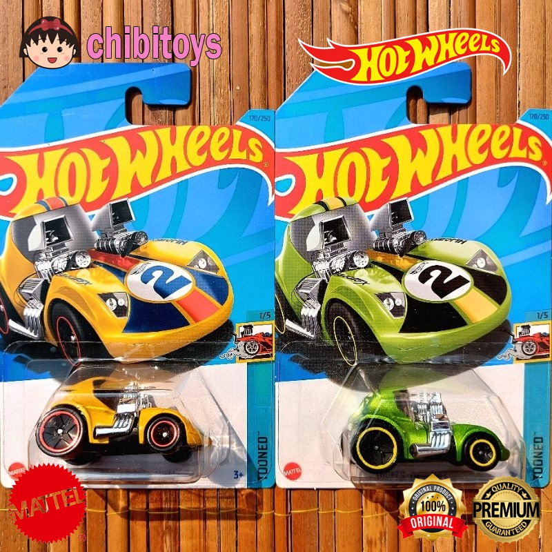 Jual Hotwheels Tooned Twin Mill Merah Biru Hitam Hijau