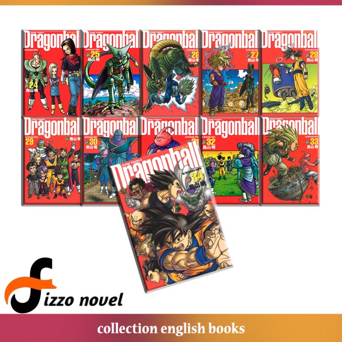 Jual Komik Dragon Ball Kanzenban Akira Toriyama English