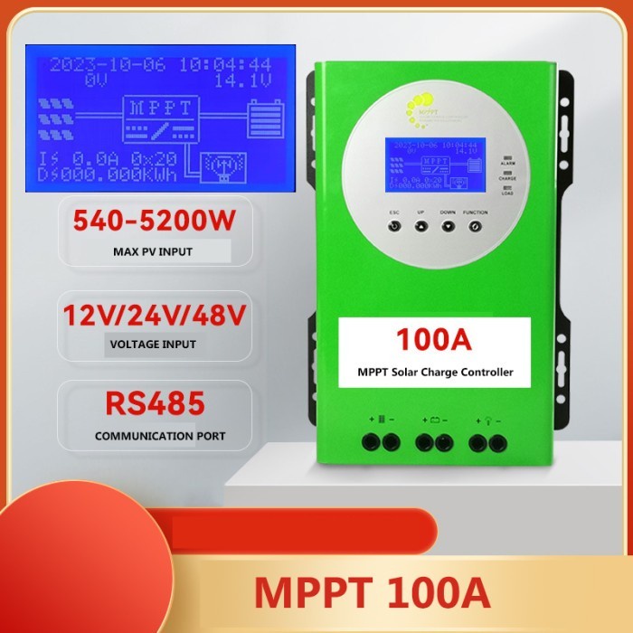 Jual TEKFEN MPPT 100A SOLAR CHARGE CONTROLLER SCC PANEL SURYA Shopee