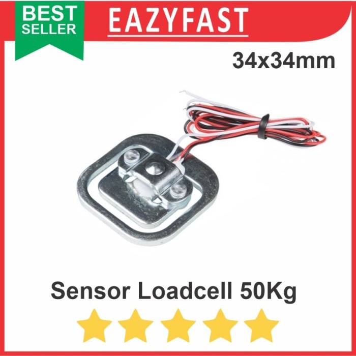 Jual Sensor Berat Loadcell Kg Kg Load Cell Arduino Plate Scale