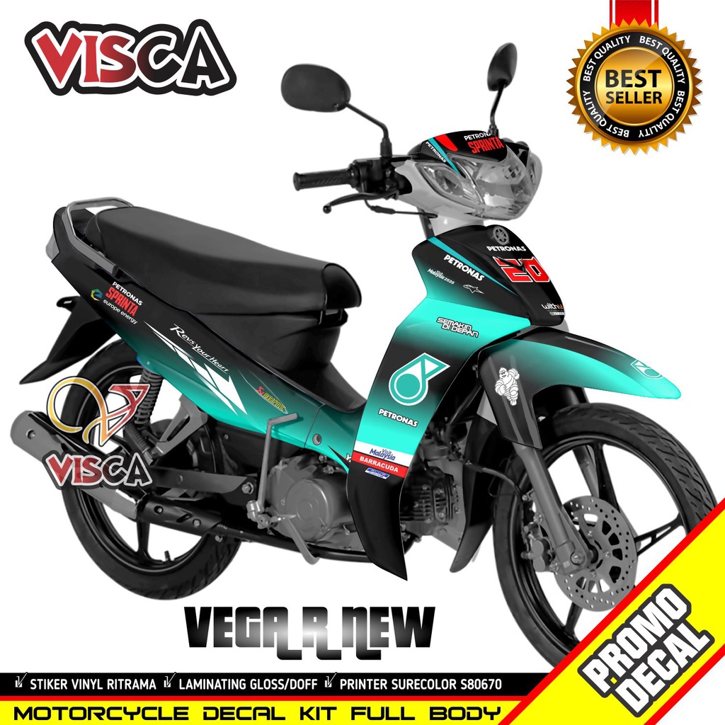 Jual Decal Vega R New Full Body Stiker Vega R New Full Body Striping