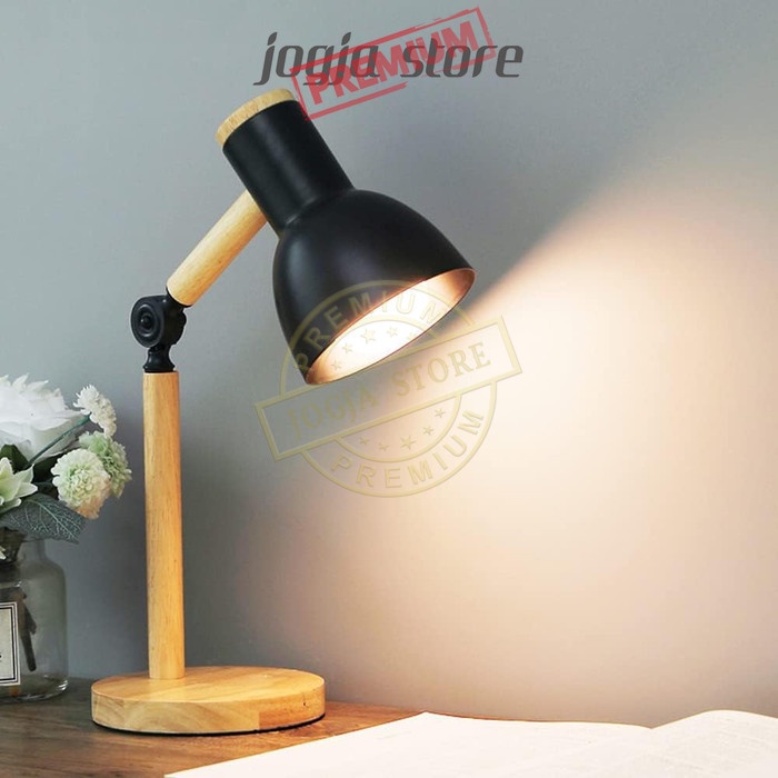 Jual Lampu Baca Meja Belajar LED Lampu Kerja Fleksibel Desk Lamp Nordic