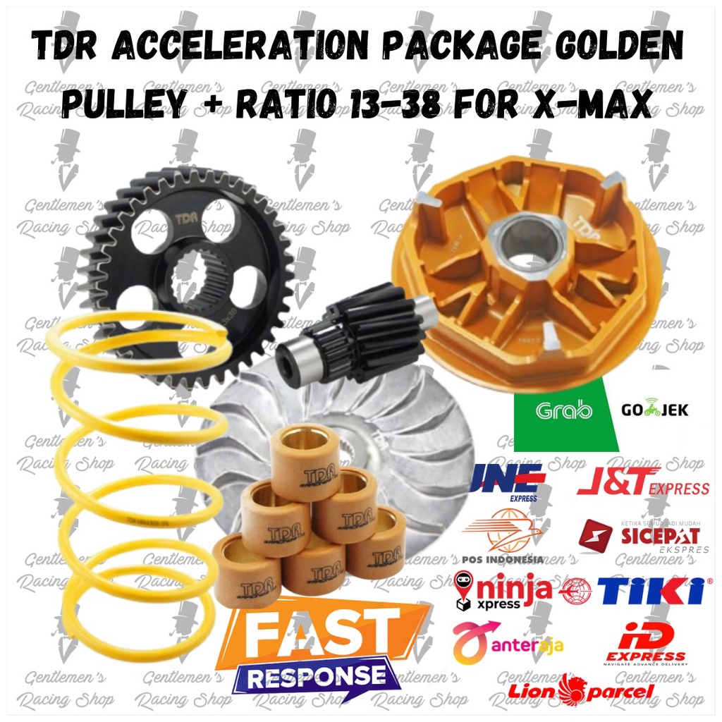 Jual Paket Upgrade Akselerasi Cvt Pulley Kirian Yamaha Xmax Tdr Rasio