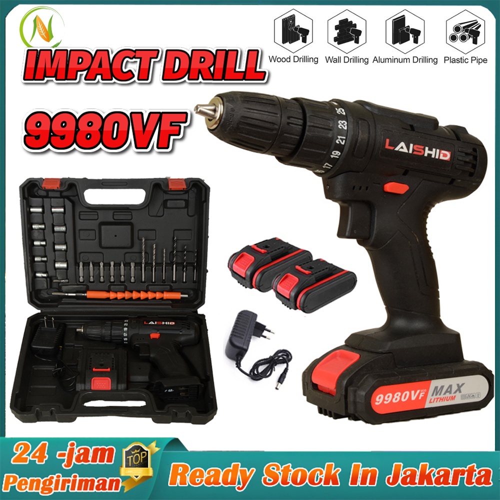 Jual 9980VF Mesin Bor Impact Drill Bor Baterai Bor Listrik Beton