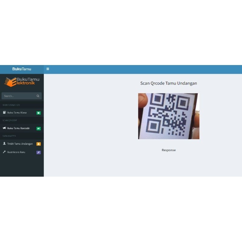 Jual Source Code Aplikasi Buku Tamu Digital Dengan Qrcode Dan Camera Js