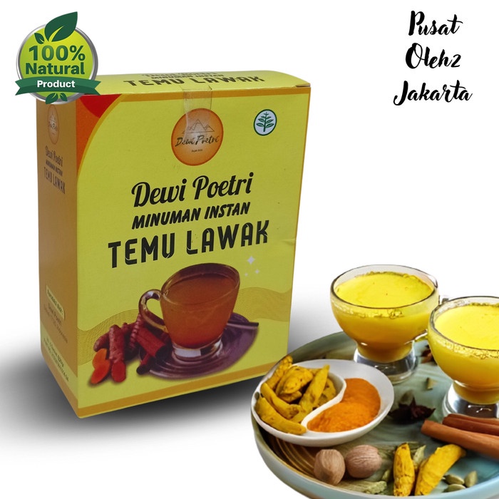 Jual Minuman Instan Temulawak Rempah Dewi Poetri Herbal Alami Shopee