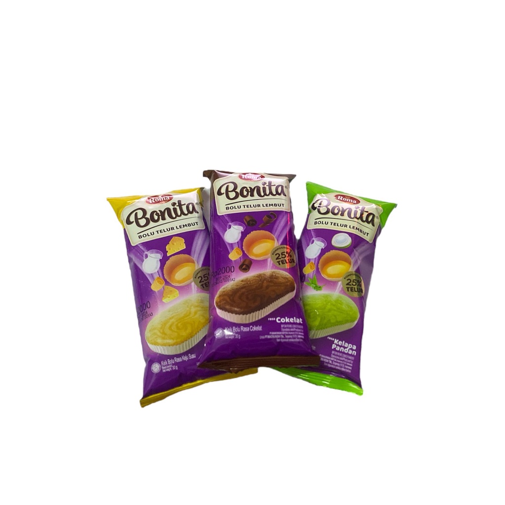 Jual Roma Bonita Bolu Telur Lembut Netto Gr Shopee Indonesia