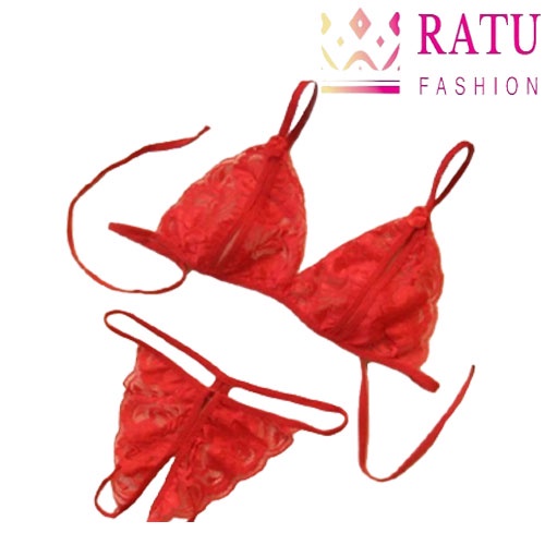 Jual Ratu Fashion Set Bra Lingerie Celana Dalam Model Lace