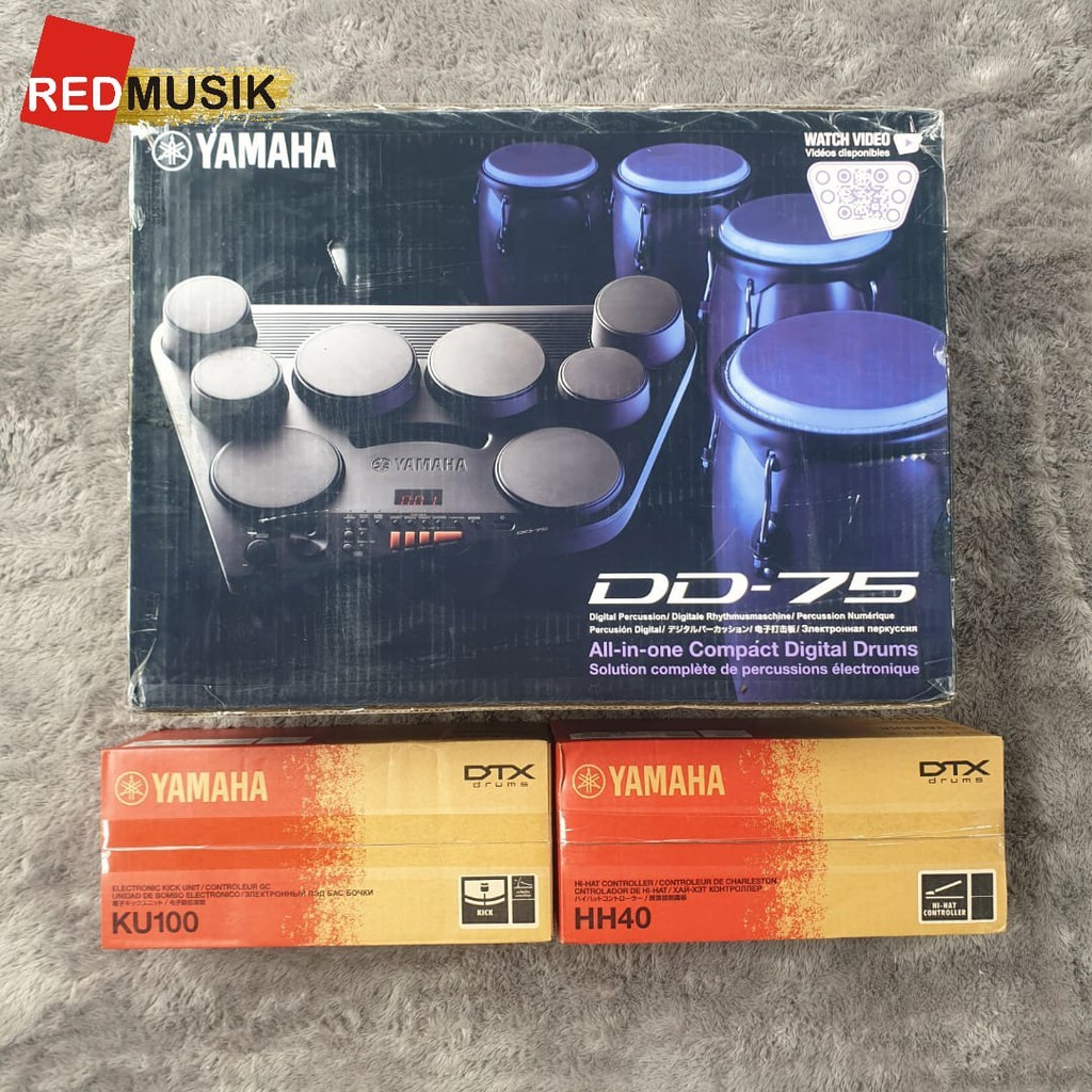 Jual Portable Drum Elektrik Yamaha DD 75 DD75 DD 75 Drum Pad Shopee