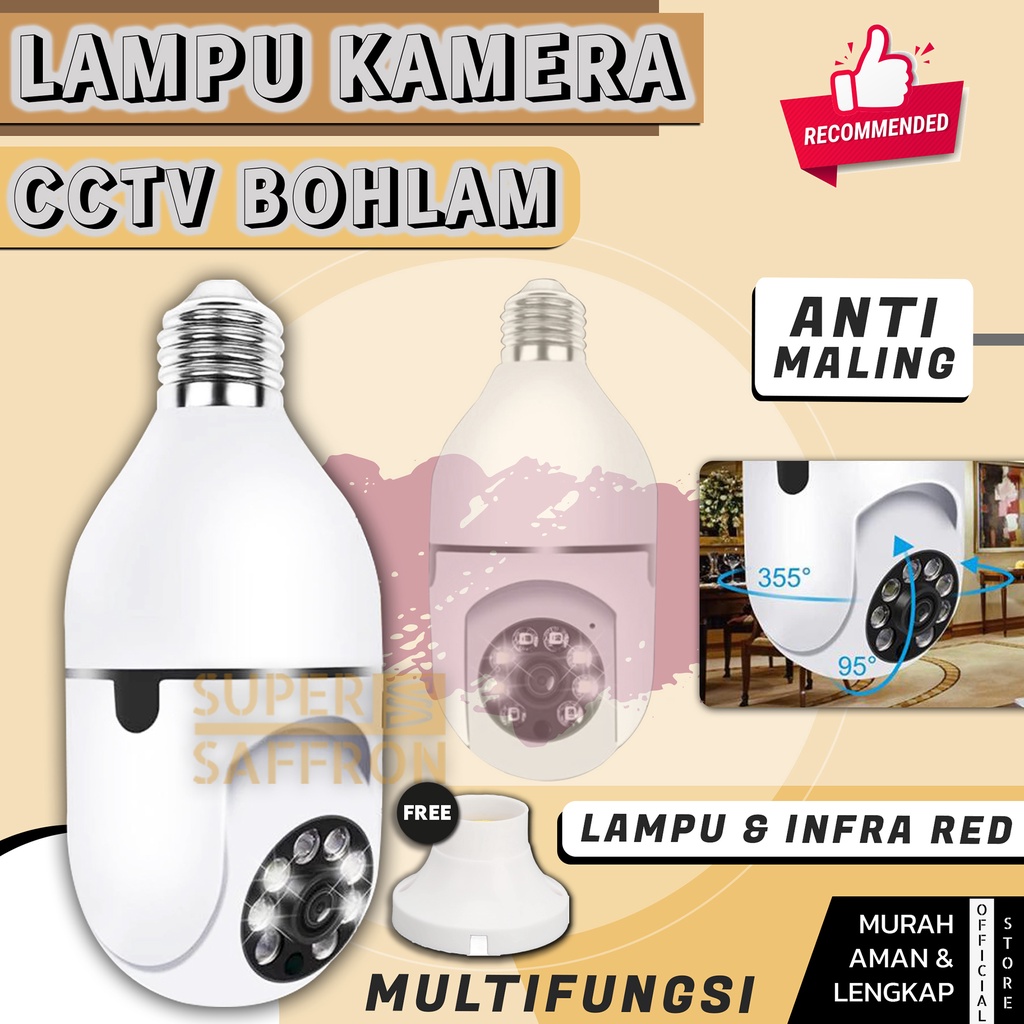 Jual Cctv Bohlam V Pro Putar P Kamera Wifi Ip Camera