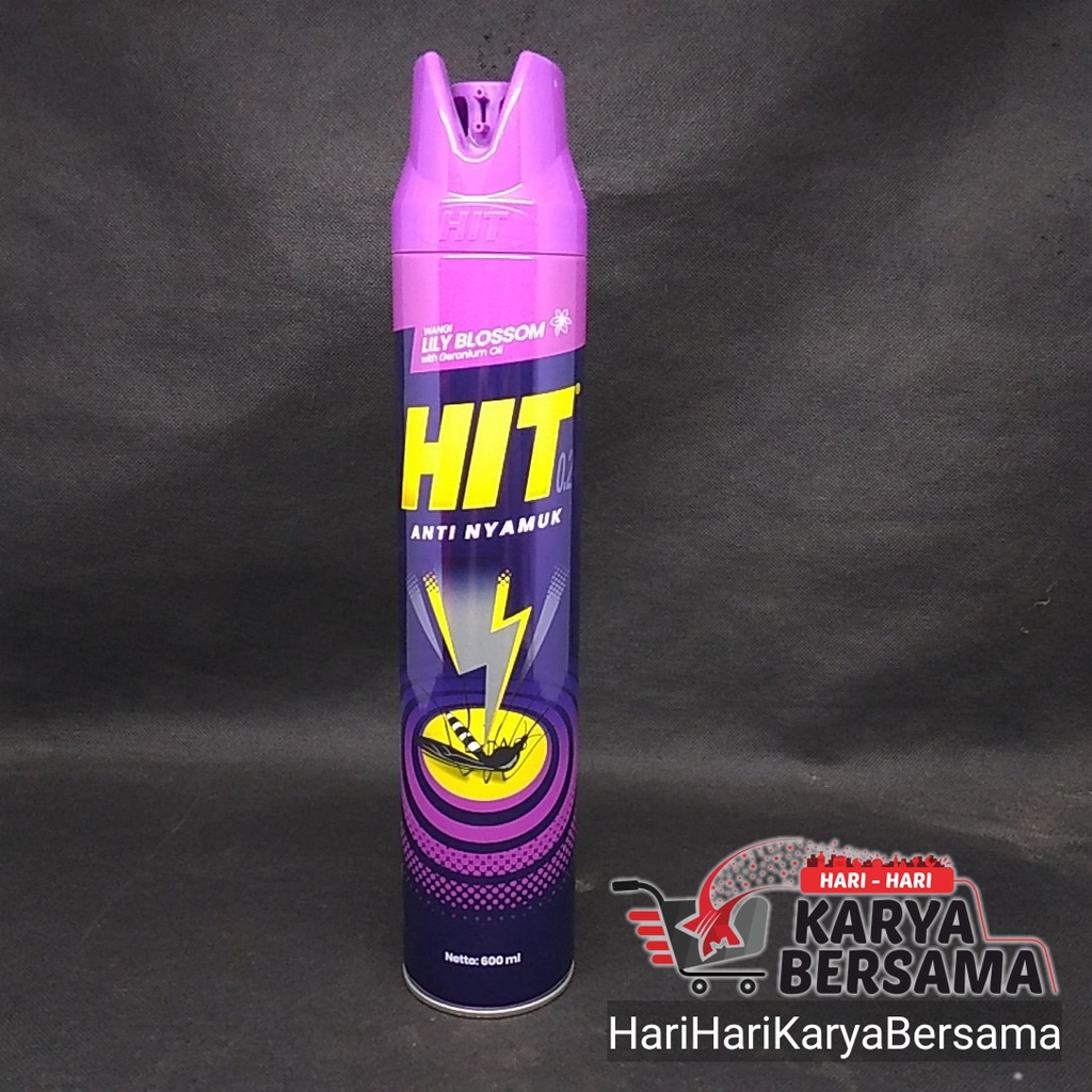 Jual INSEKTISIDA HIT AEROSOL LILY BLOSSOM ANTI NYAMUK 600ML Shopee