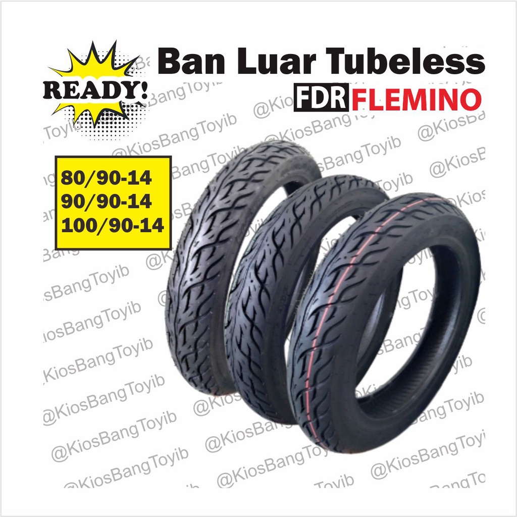 Jual Ban Luar Fdr Ori Matic Tubeless Flemino Ring