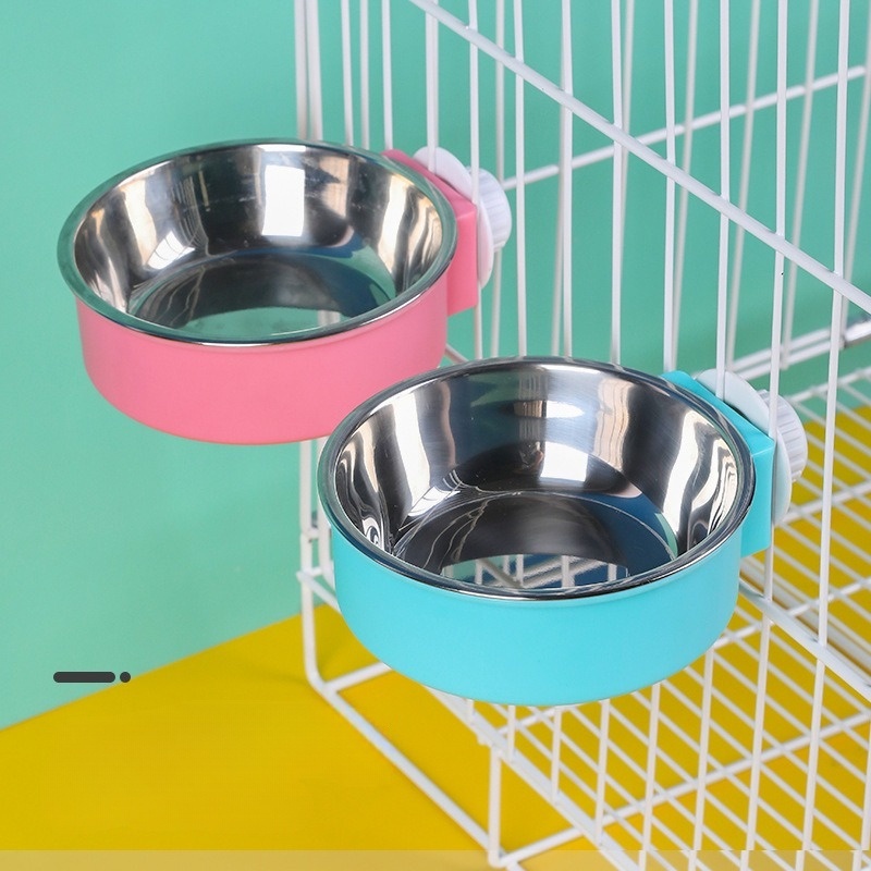 Jual Mangkok Stainless Gantung Hanging Bowl Tempat Makan Minum