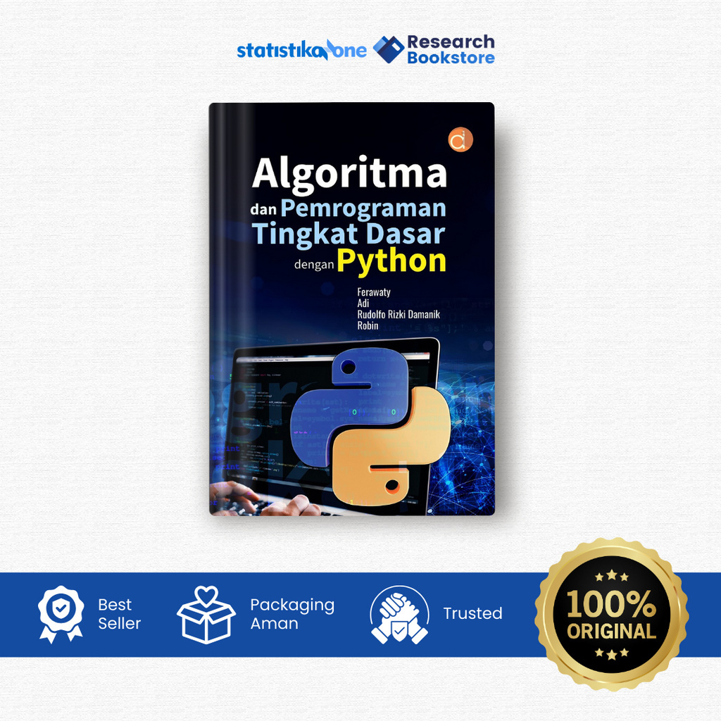 Jual Buku Algoritma Dan Pemrograman Tingkat Dasar Dengan Python