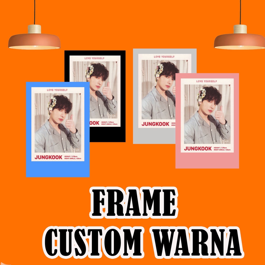 Jual CETAK PHOTOCARD POLAROID 6x9 POLAROID CUSTOM Shopee Indonesia