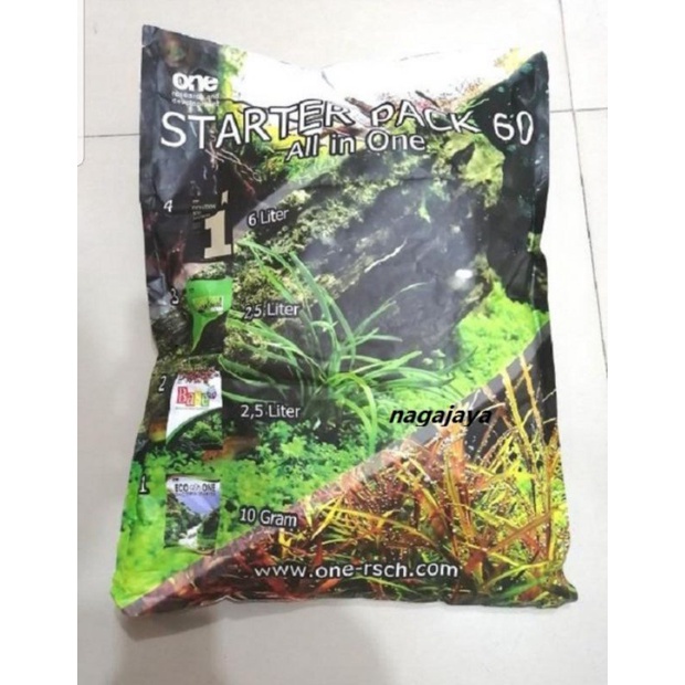 Jual Ey F Paket Lengkap Media Tanam Aquarium Bakteri Starter Pack