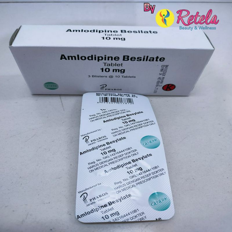 Jual Amlodipine Mg Ogb Blister Tablet Shopee Indonesia