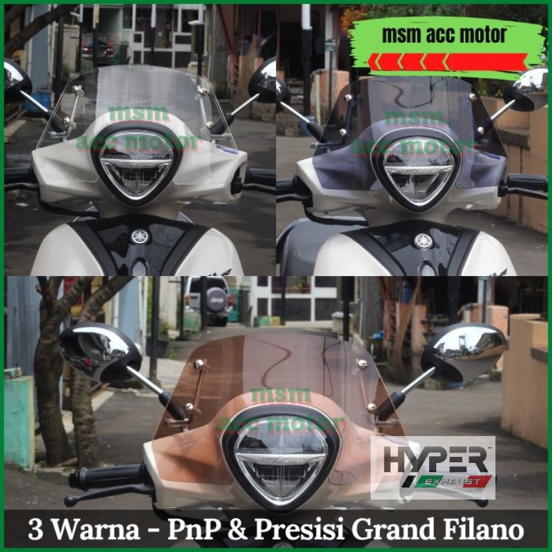 Jual Visor Windshield Yamaha Grand Filano Tadah Angin Yamaha Grand