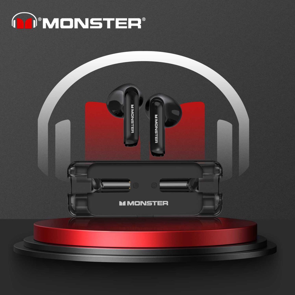 Jual MONSTER Earphone True Wireless Gaming Bluetooth 5 3 Low Latency