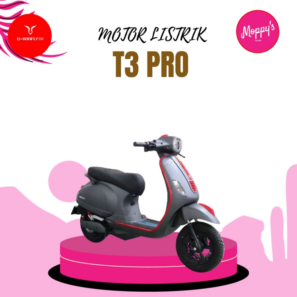 Jual SEPEDA MOTOR LISTRIK UWINFLY T3 PRO T3PRO T3S PRO T3S PRO Garansi