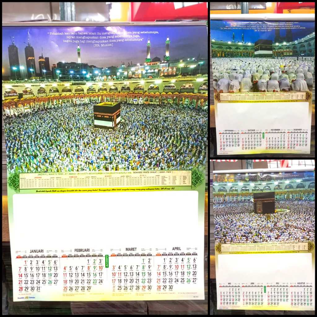 Jual Kalender Dinding Wall Kalender Caturwulan Tahun Motif