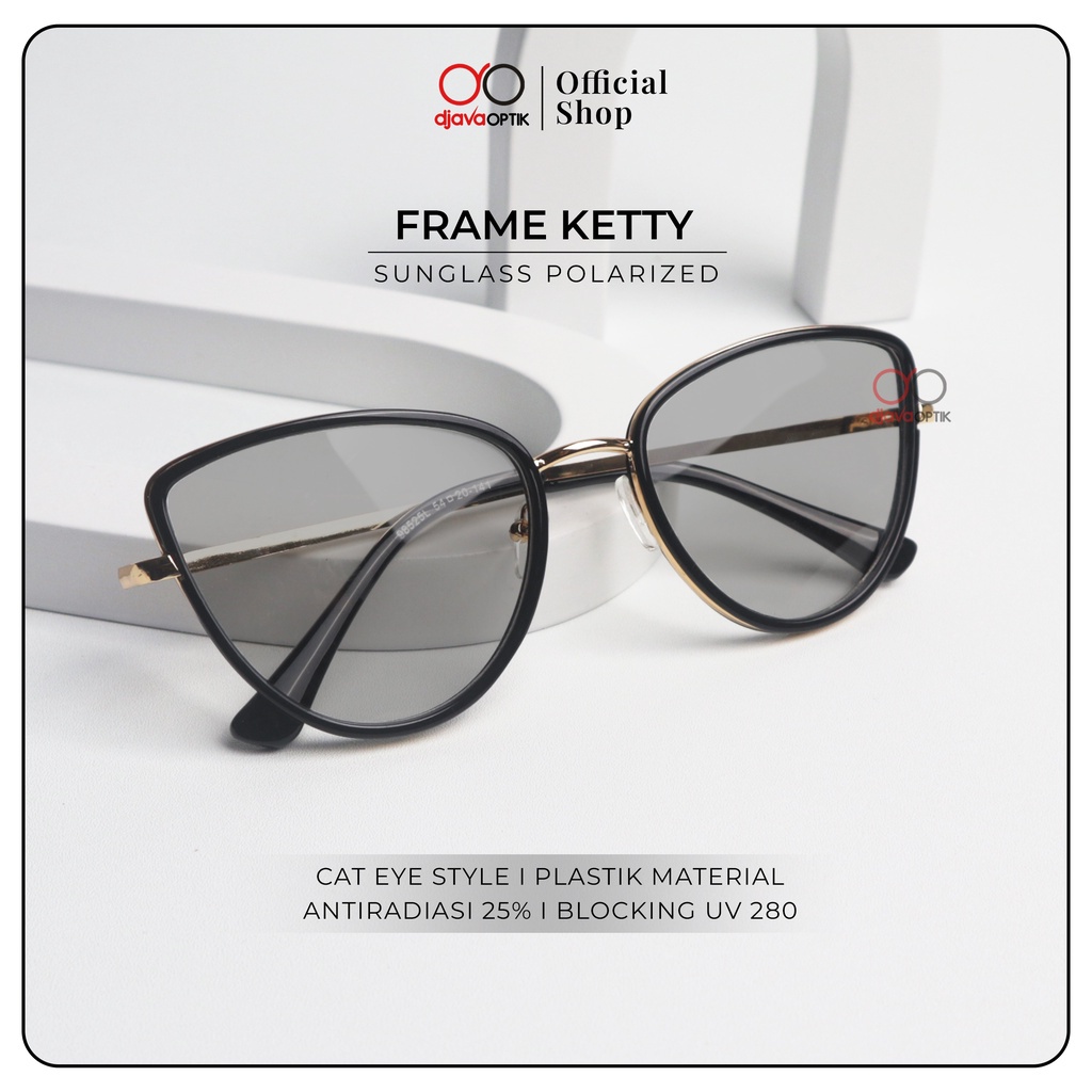 Jual Cod Djava Optik Frame Ketty Kacamata Photocromic Normal Pabrik