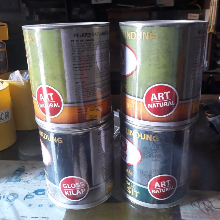 Jual Coating Batu Alam Cp Art Natural Shopee Indonesia