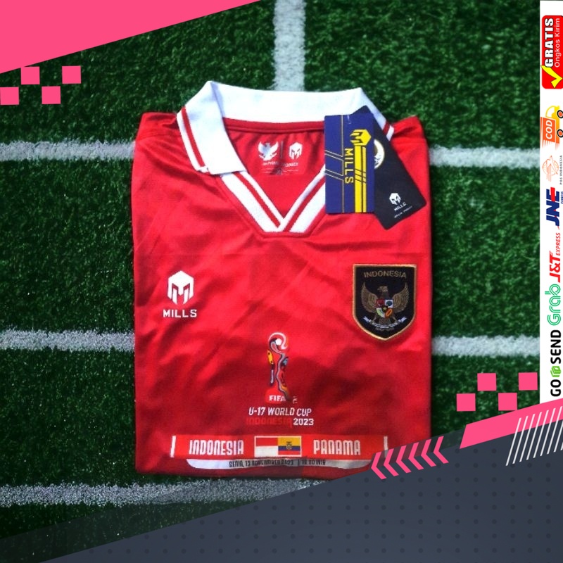 Jual Jersey Timnas Indonesia Edisi Piala Dunia U 17 2023 Indonesia Vs