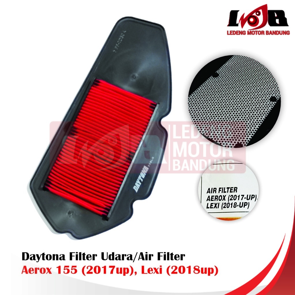 Jual Daytona Saringan Filter Udara Aerox 155 Lexi Ultra Nano Kode 4832