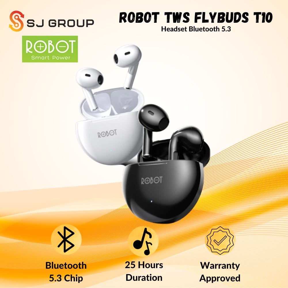 Jual Robot T Tws Earphone Flybuds Waterproof Ipx Semi In Ear