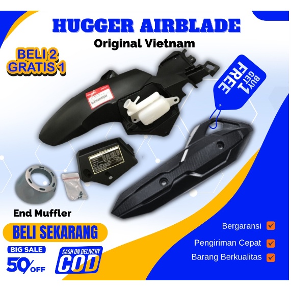 Jual Al O Hugger Air Blade Spakbor Kolong Airblade Air Blade Old Vario