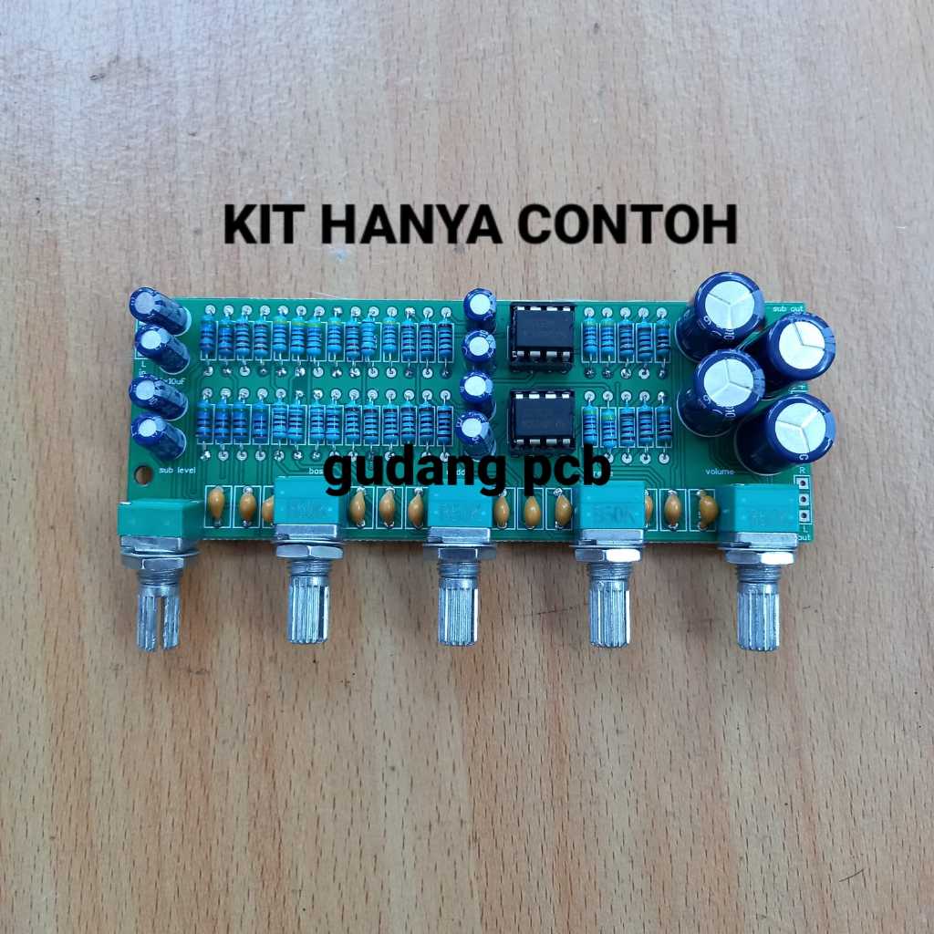 Jual Diy Tone Control Subwoofer Plus Middle Ic Ne Suplay Dc