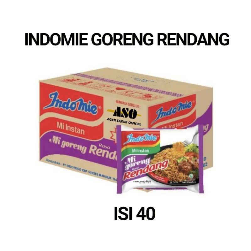 Jual New Sale Dus Isi Pcs Indomie Goreng Rendang Promo