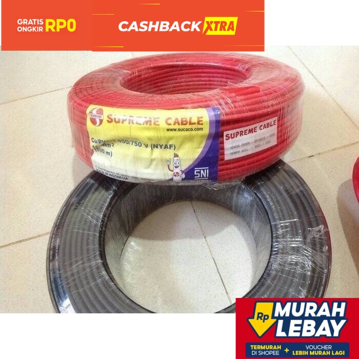 Jual Kabel Serabut Nyaf Mm Supreme Meteran Potongan Eceran By