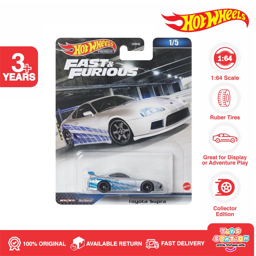 Jual Hot Wheels Fast Furious Premium Toyota Supra Shopee Indonesia