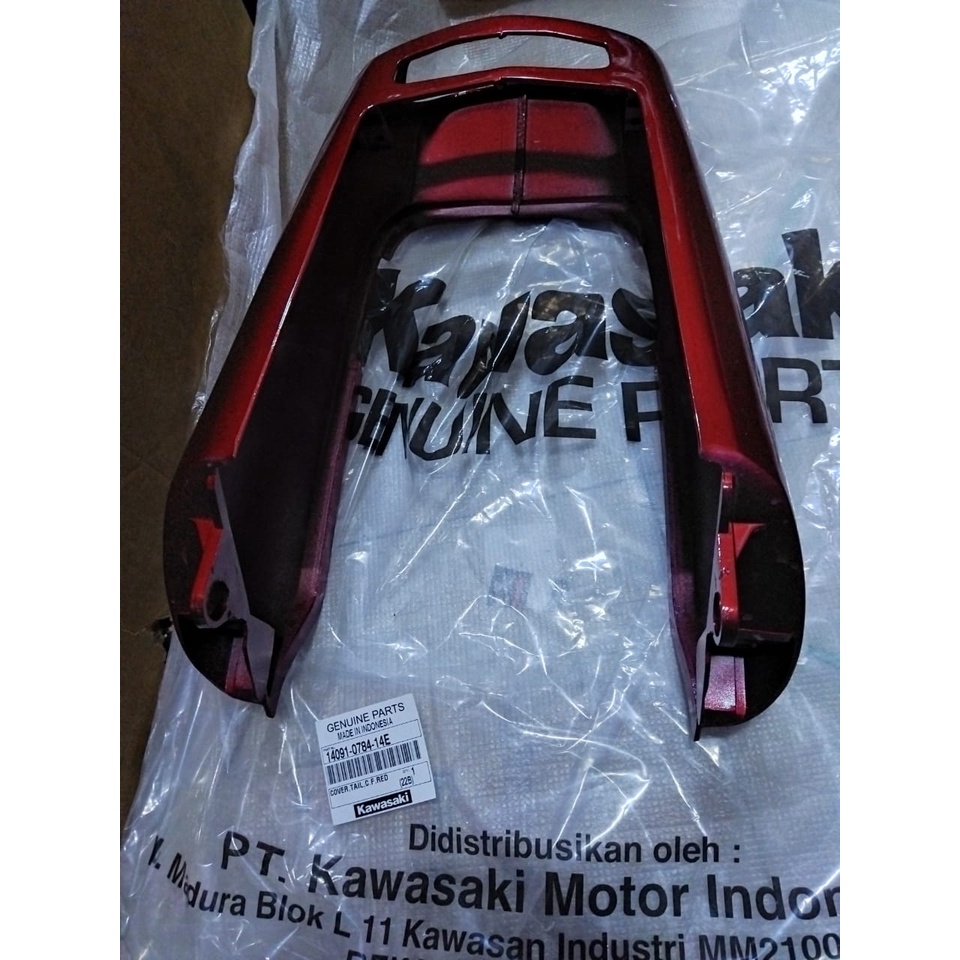 Jual COVER BODY NINJA MERAH MAROON 14091 0784 14E BODY BELAKANG NINJA