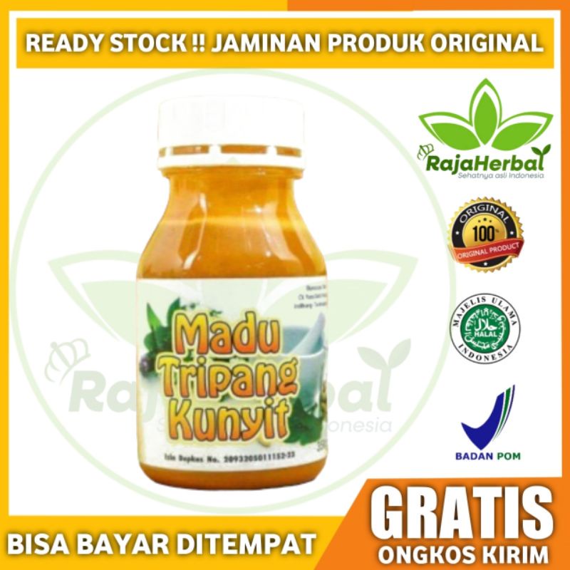 Jual Madu Tripang Kunyit Asli Original Herbal Maag Kronis Asam